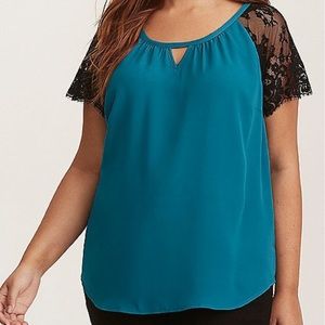 HOST PICK💜💙NWT- Torrid blouse
